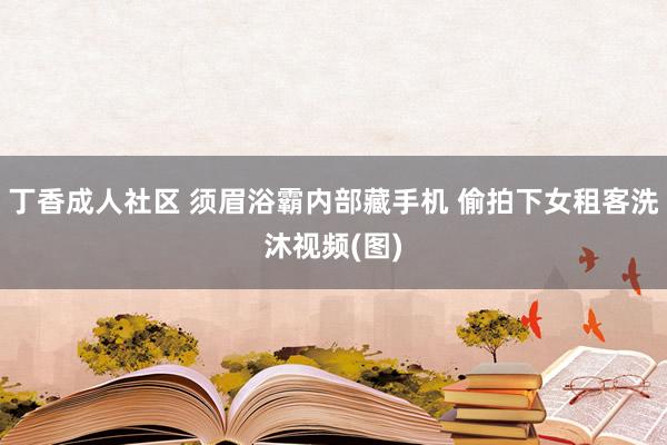 丁香成人社区 须眉浴霸内部藏手机 偷拍下女租客洗沐视频(图)